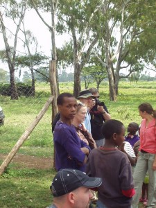 World Teacher Aid Donors at Church service