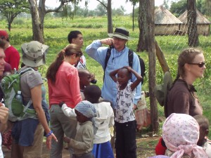 World Teacher Aid Donors mingling with the Kenyan Community at Nakuru